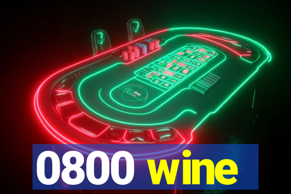0800 wine